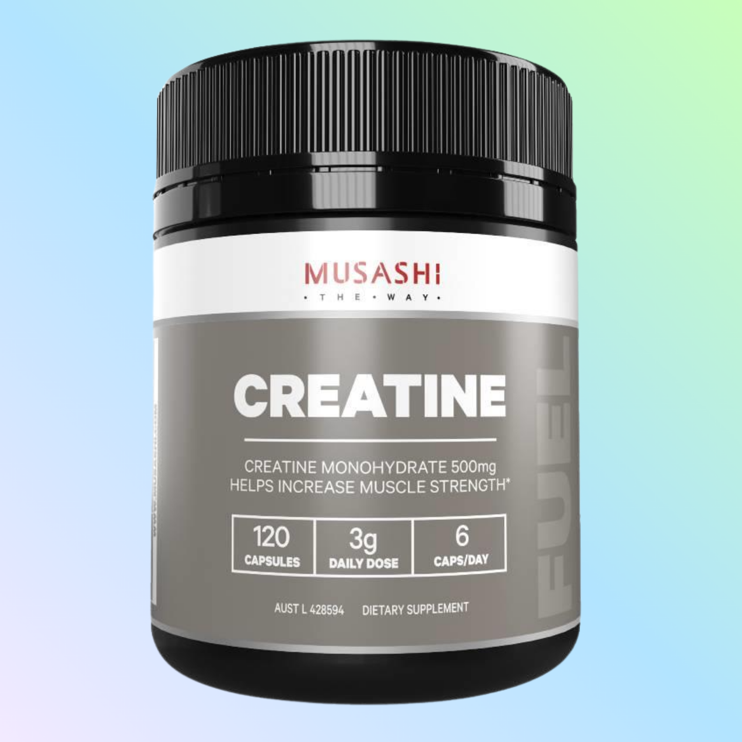 Musashi Creatine 120 Capsules