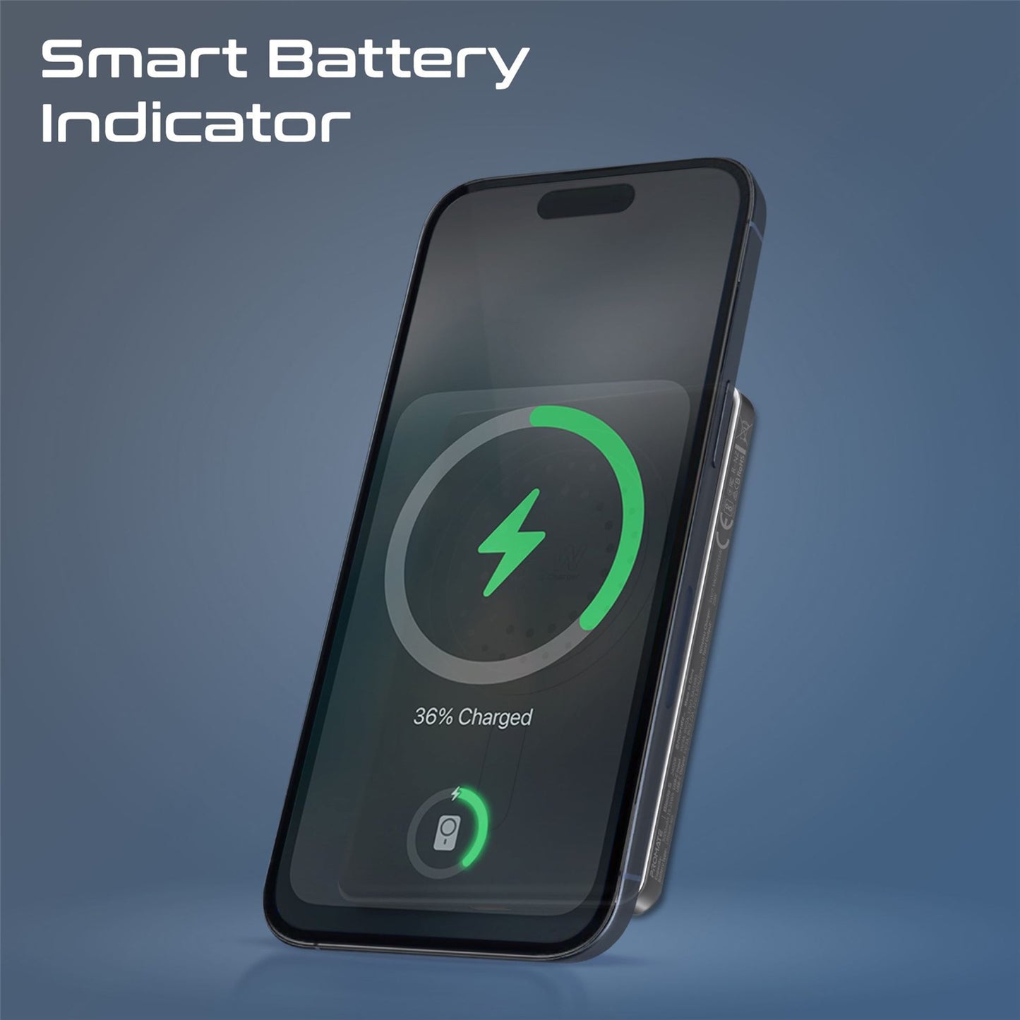 Promate BLADE-5.BLK 5000mAh Wireless Power Bank