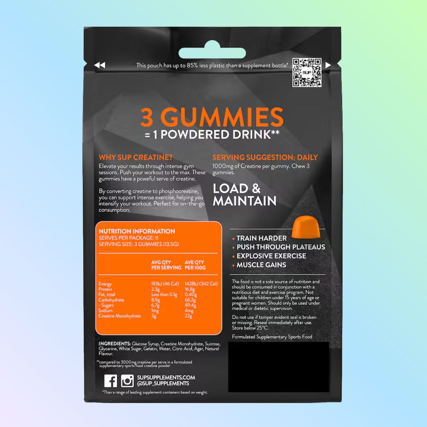 SUP Creatine Cola 35 Gummies