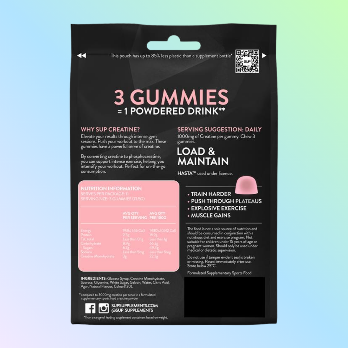 Creatine Peach 35 Gummies